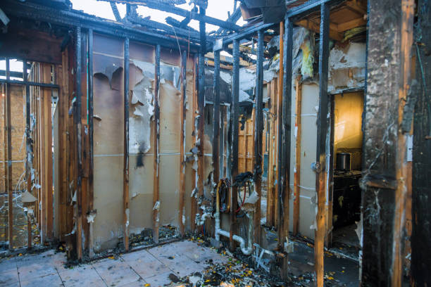 Professional Fire Damage Repair technician working in Henderson, KY